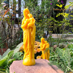 Mother Mary - Madonna and Child - Beeswax Candle