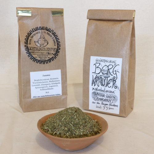 Bergkräuter – aromatische Kräutermischung mit wilden Bergkräutern