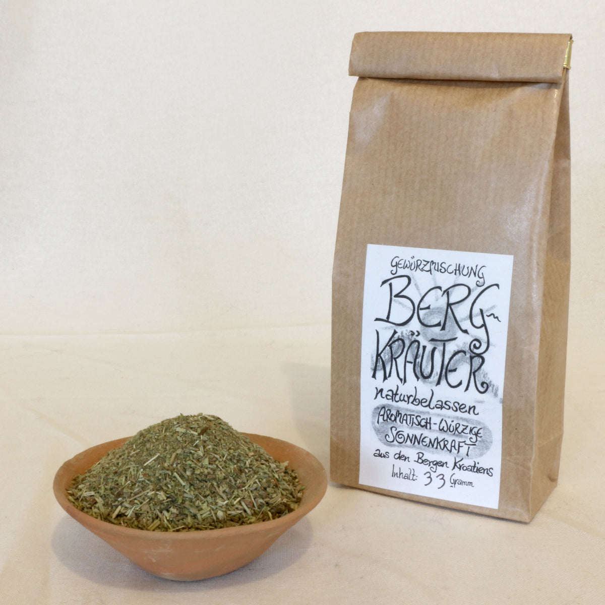 Bergkräuter – aromatische Kräutermischung mit wilden Bergkräutern
