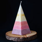 Bougie parfumée Sonnenzauber Pyramide en stéarine