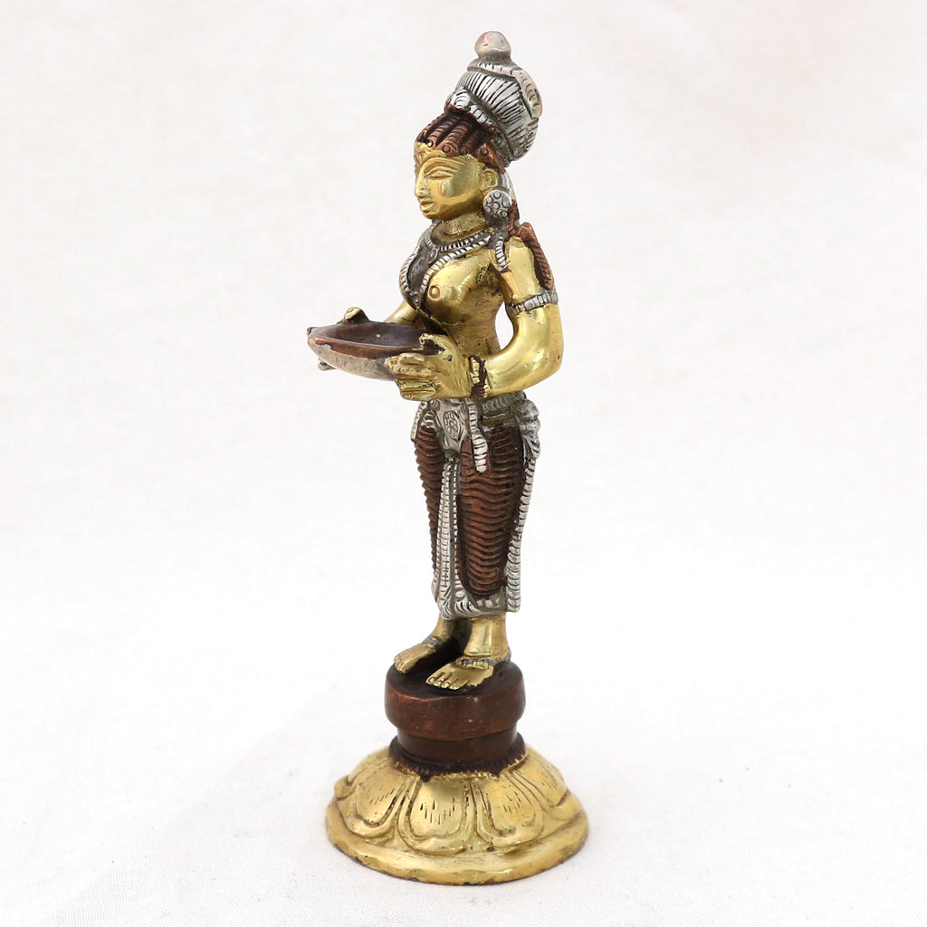 Statue Deep Lakshmi - 13 cm de haut, 300 grammes