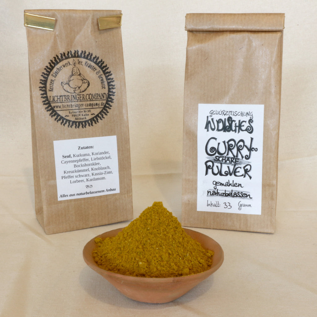 Indisches Curry scharf – würzige Curry Gewürzmischung lose