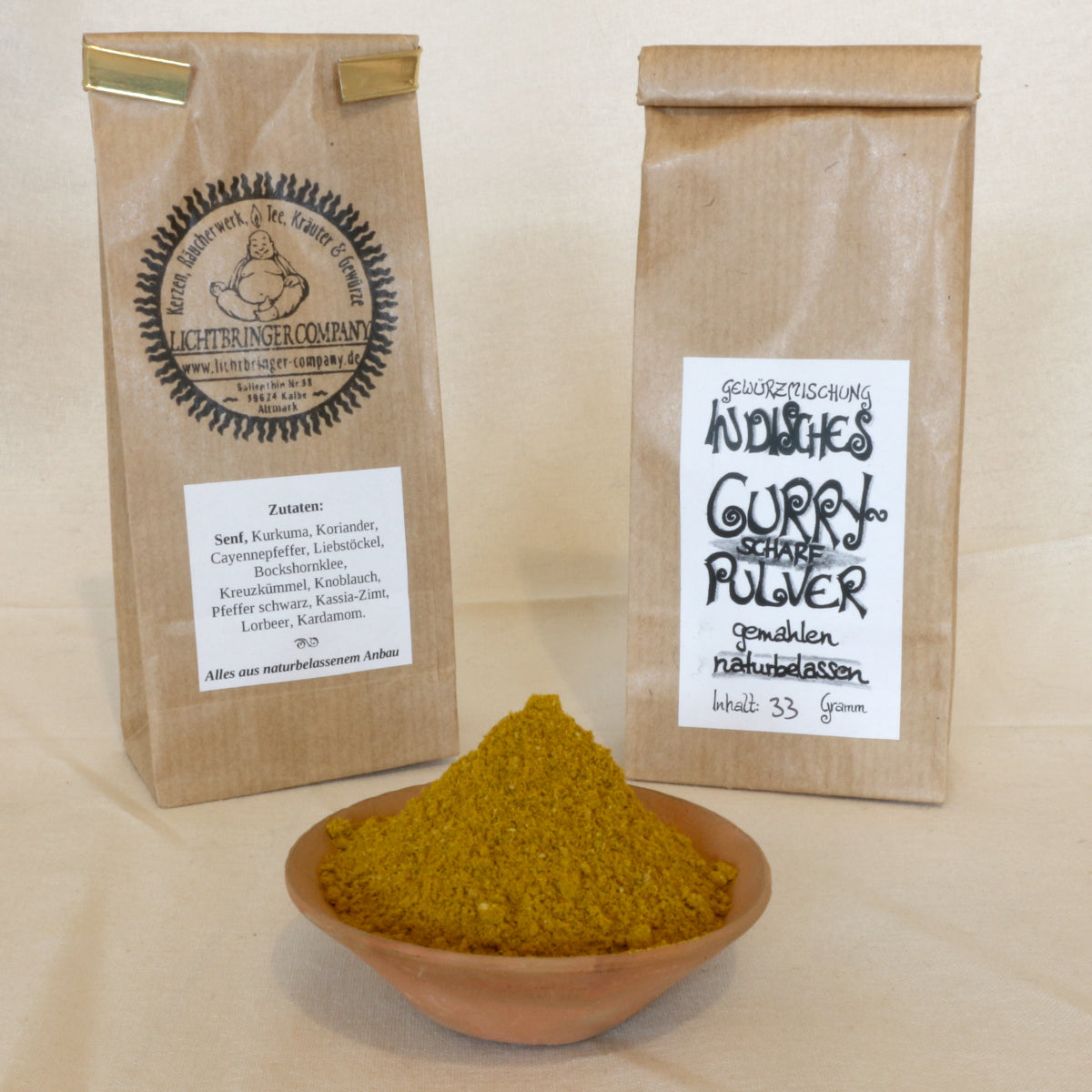 Indisches Curry scharf – würzige Curry Gewürzmischung lose