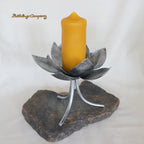 Lotus Kerzenständer