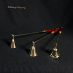 Kerzenlöscher aus Messing