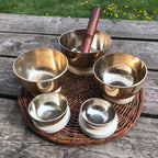Klangschale mit brillantem Ton 