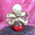 Ganesha aus Kunstharz - Höhe 12 cm
