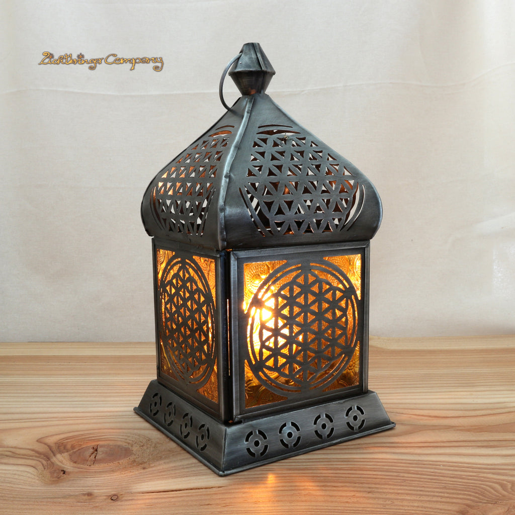 Laterne Blume des Lebens