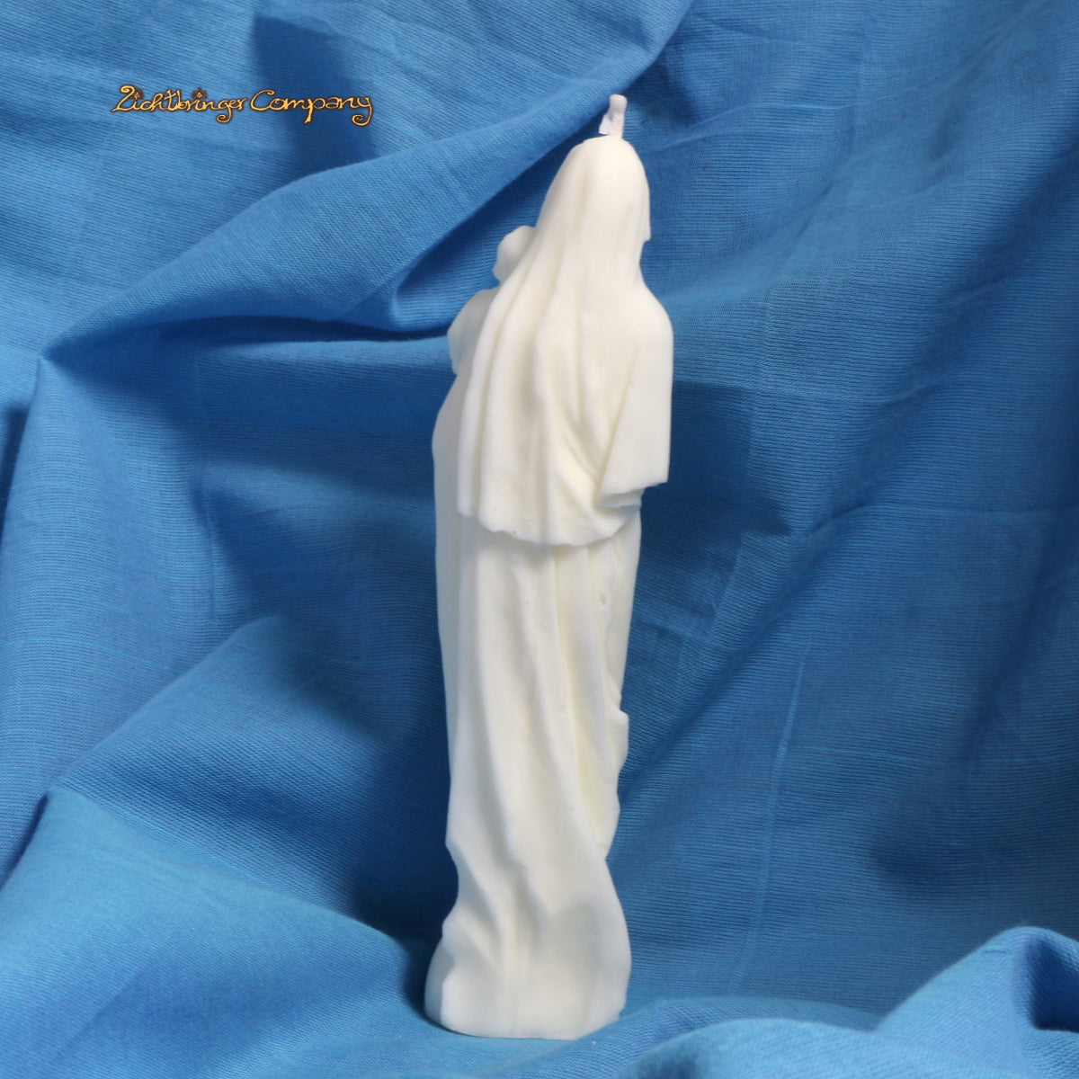 Mutter Maria - Madonna mit Kind - Rapswachs Kerzenstatue