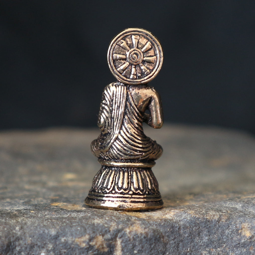 Gautama Buddha - Brass Minifigure