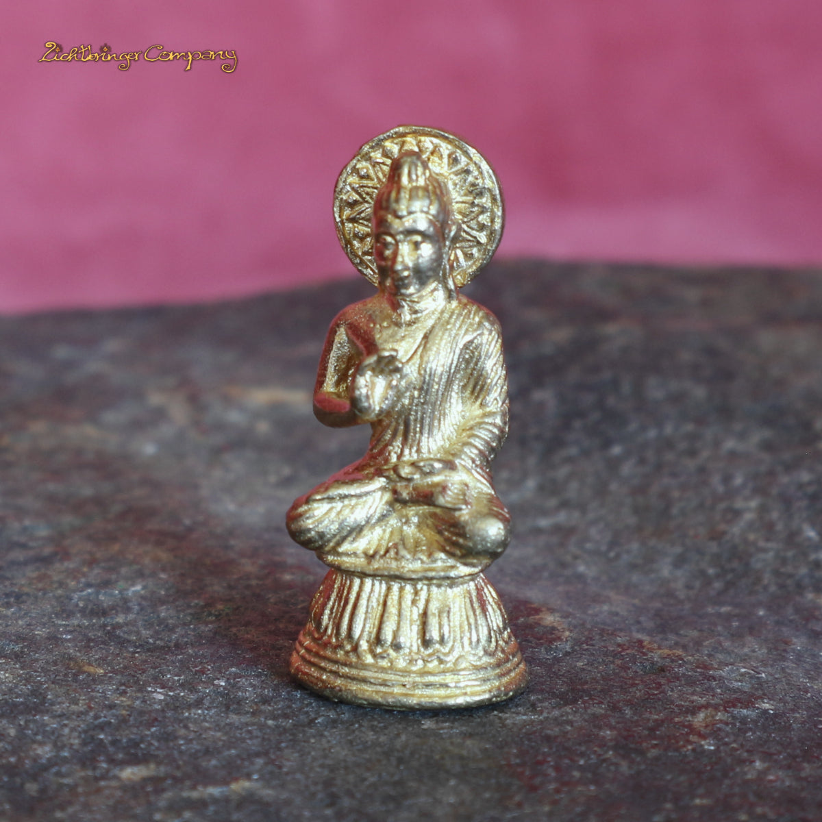 Gautama Buddha - Minifigur aus Messing