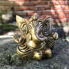 Ganesha antique - height 5 cm - 300 grams