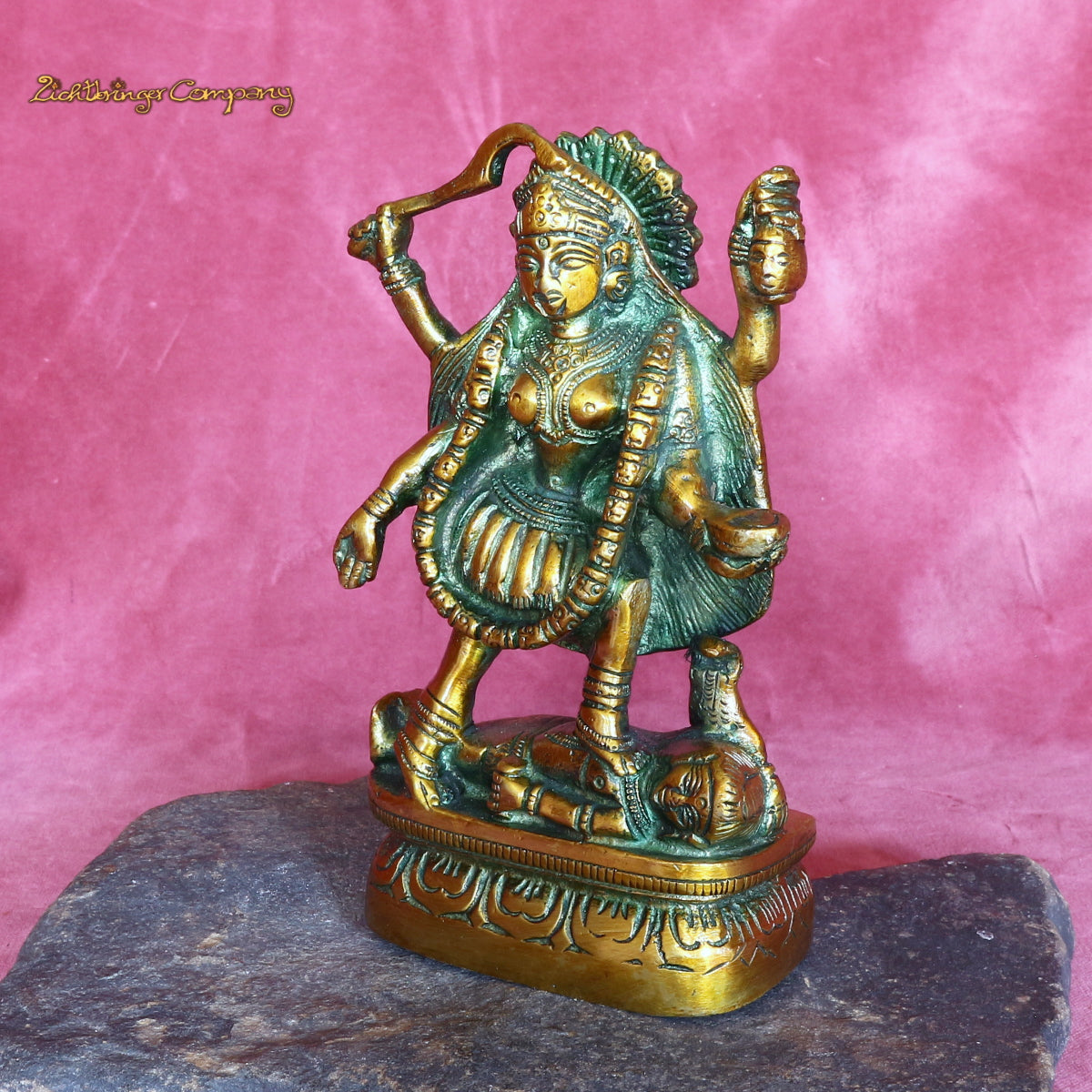 Kali kupferfarben - Höhe 15 cm - 1180 Gramm