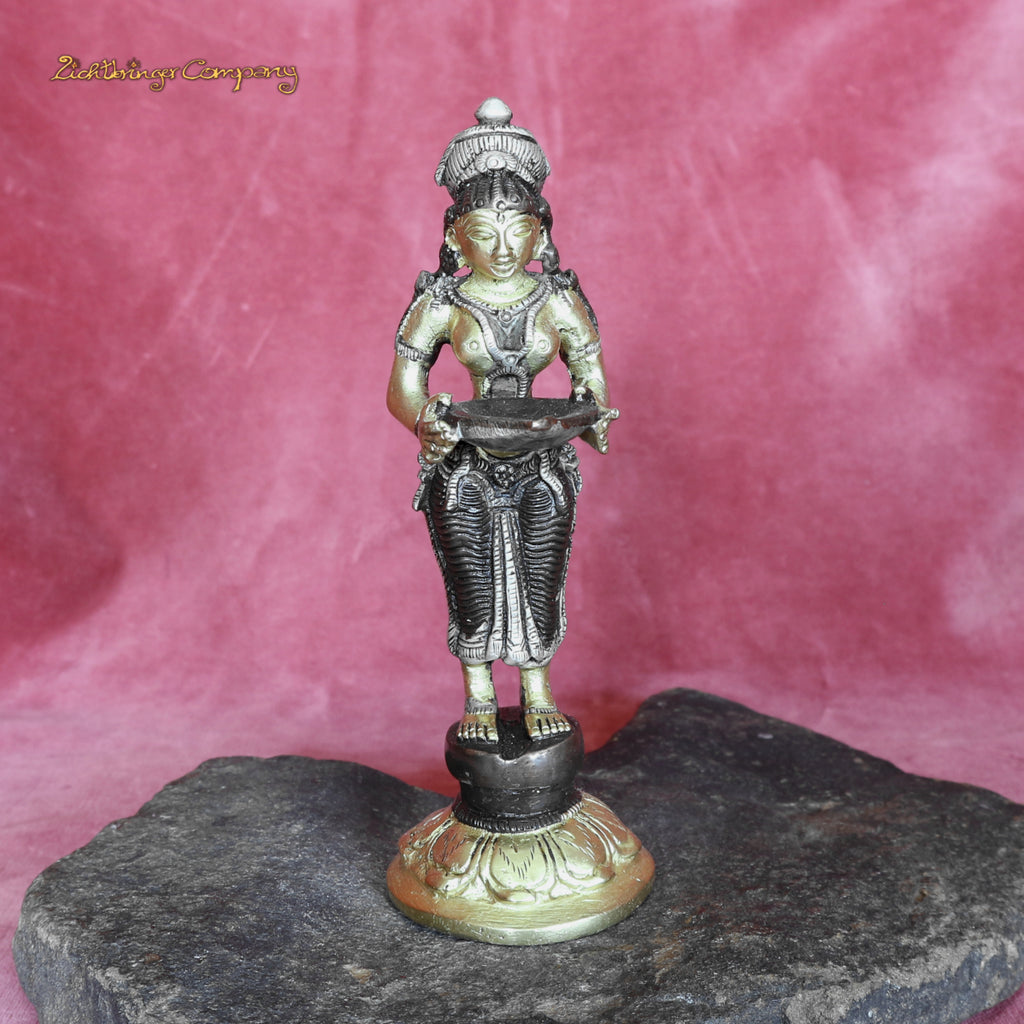Statue Deep Lakshmi - 13 cm de haut, 300 grammes