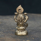 Lakshmi Minifigur aus Messing