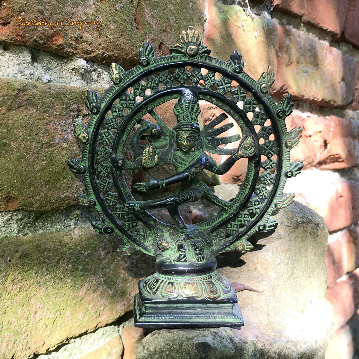 Shiva Nataraj - der kosmische Tänzer- Höhe 15 cm, 470 Gramm