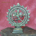 Shiva Nataraj - The Cosmic Dancer - Height 15 cm, 470 grams
