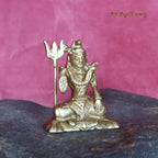 Shiva en méditation - Mahayogi - Hauteur 5 cm