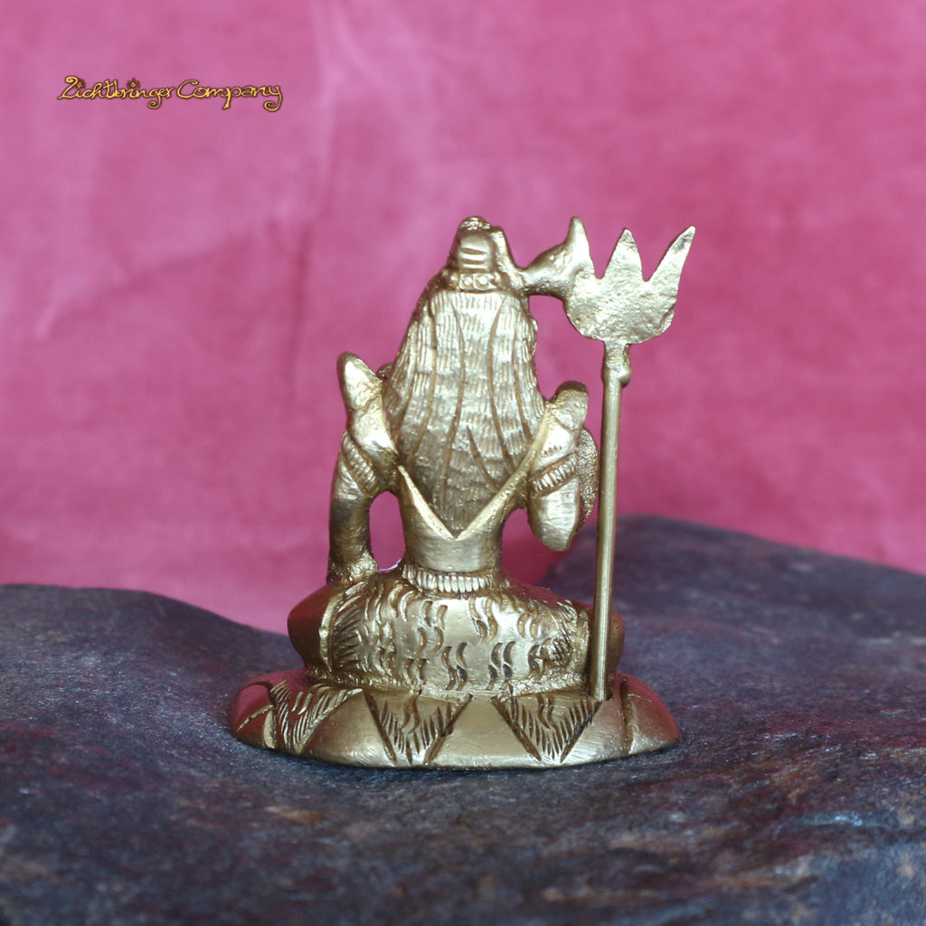 Shiva en méditation - Mahayogi - Hauteur 5 cm