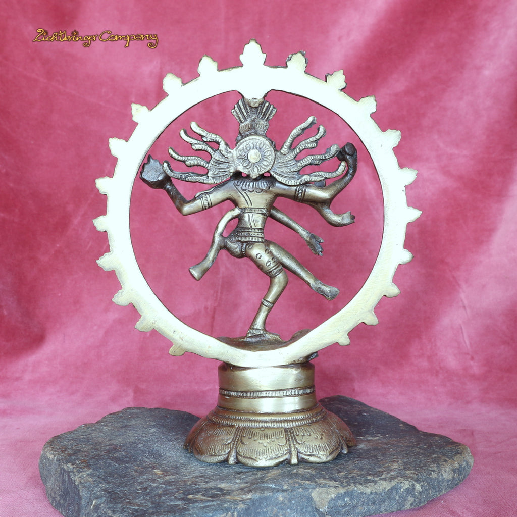 Shiva Nataraj - the Cosmic Dancer - Height 20 cm, 700 grams