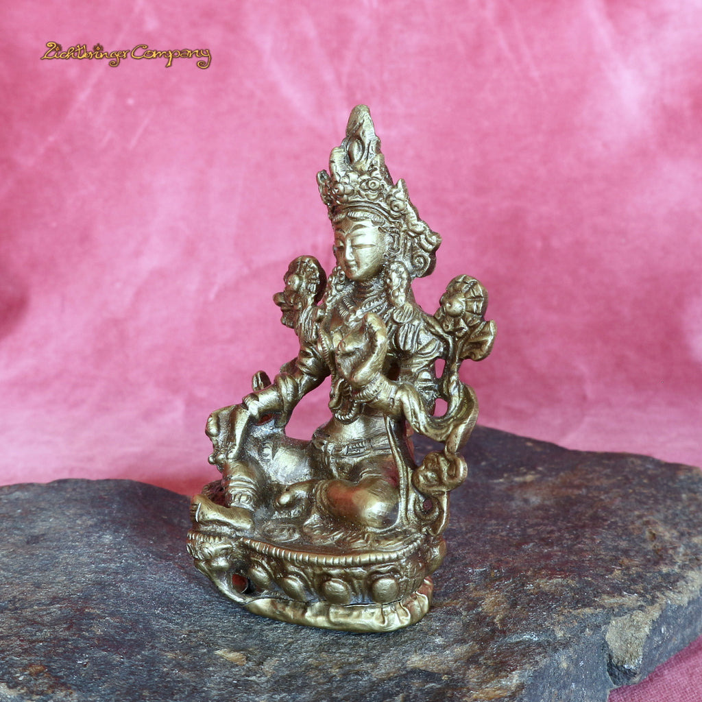 Tara Verte - or - Hauteur 9 cm, 260 grammes