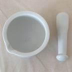 Mortier en porcelaine