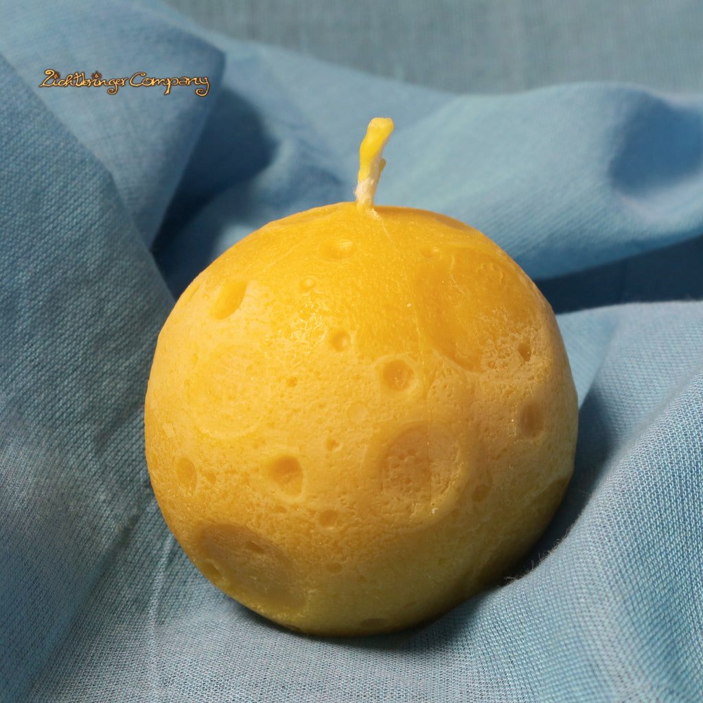 Full Moon Moon Goddess Ritual Candle - made from beeswax