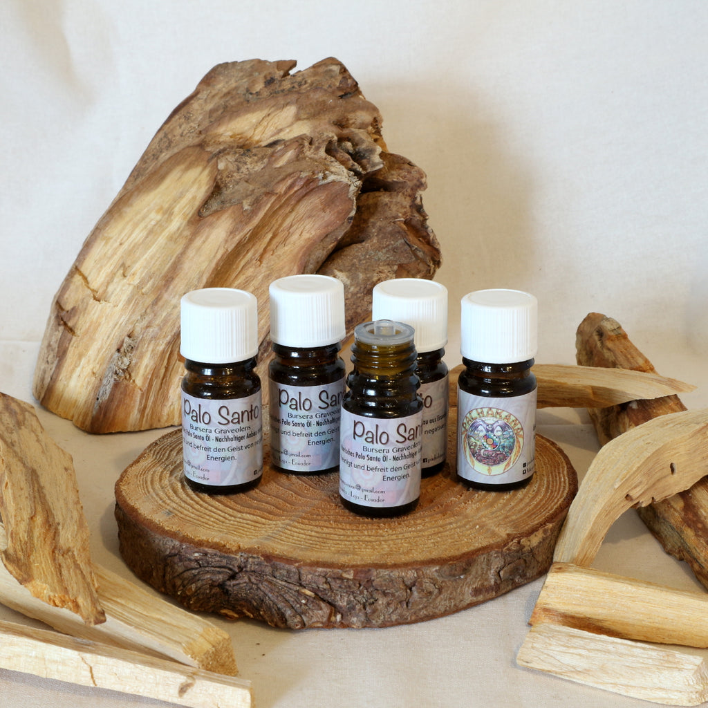 Huile essentielle de Palo Santo 100 % pure – Bursera graveolens – 5 ml