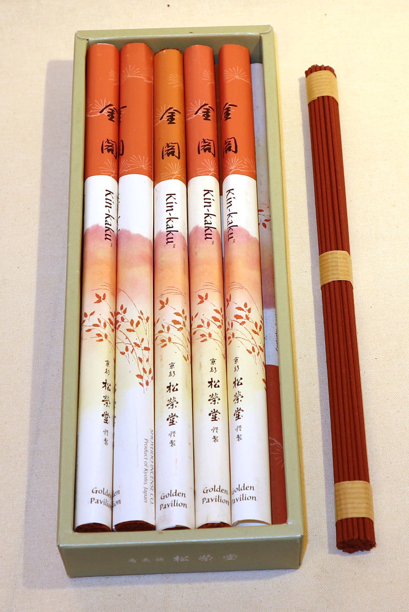 Japanische Räucherstäbchen - Kin-Kaku - Goldener Pavillon