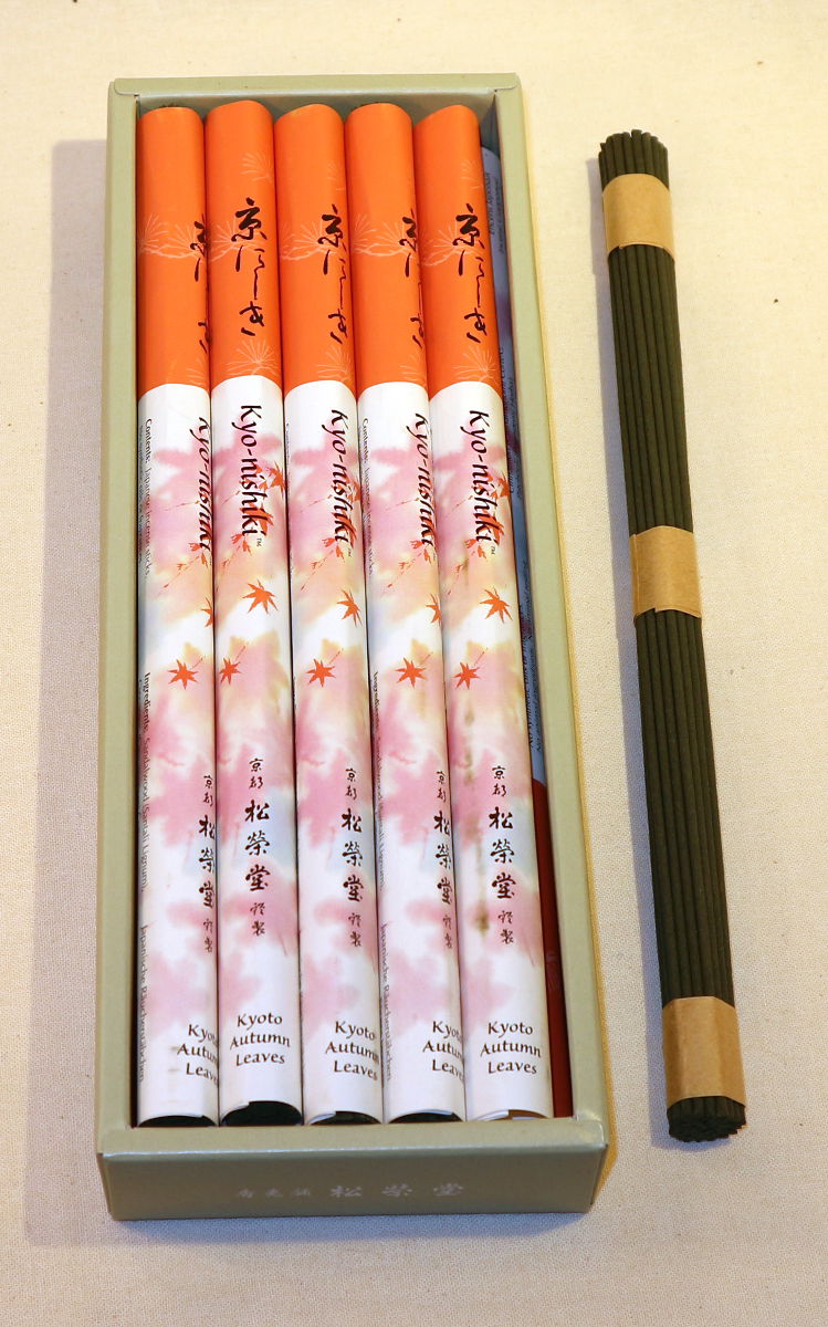 Japanische Räucherstäbchen - Kyonishiki - Herbstblätter