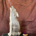 Howling Wolf - Incense Cone Holder