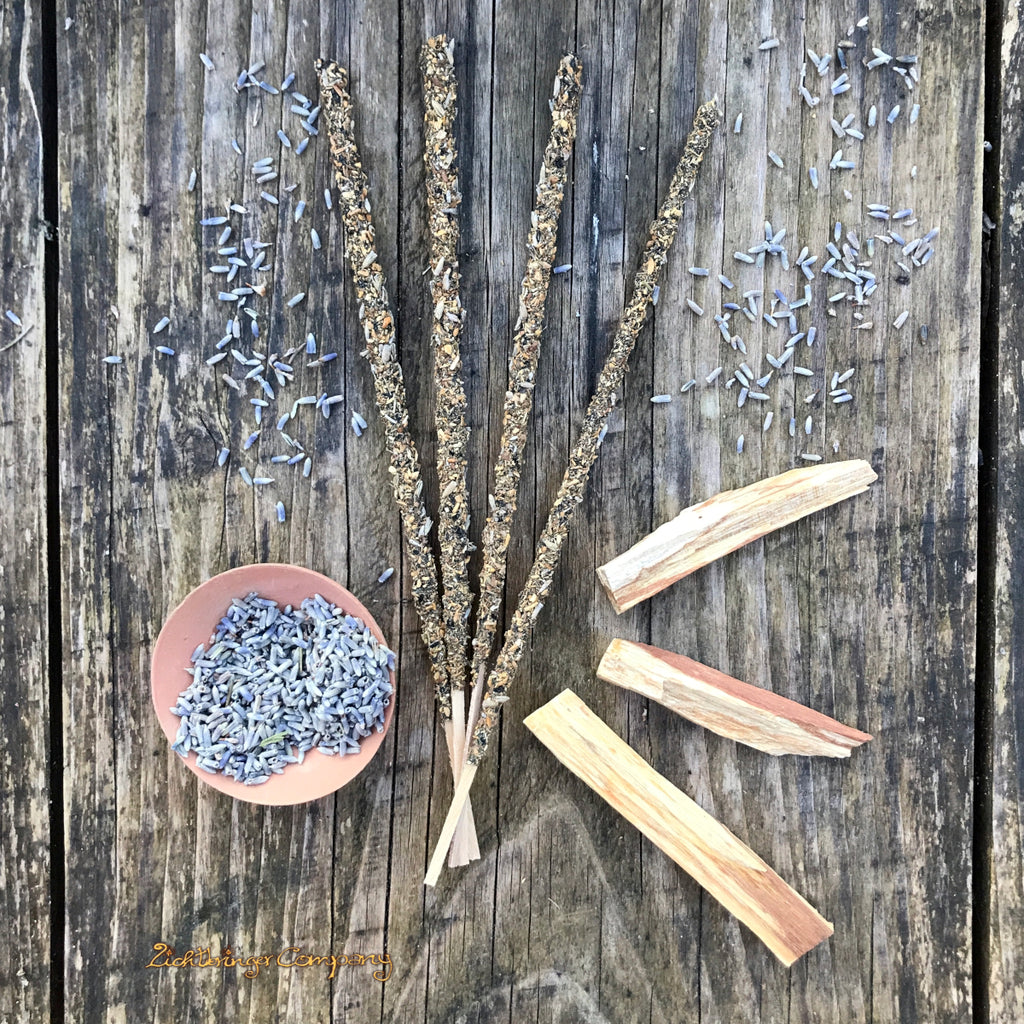 Bâtonnets d'encens Palo Santo Lavande - chaud et enveloppant