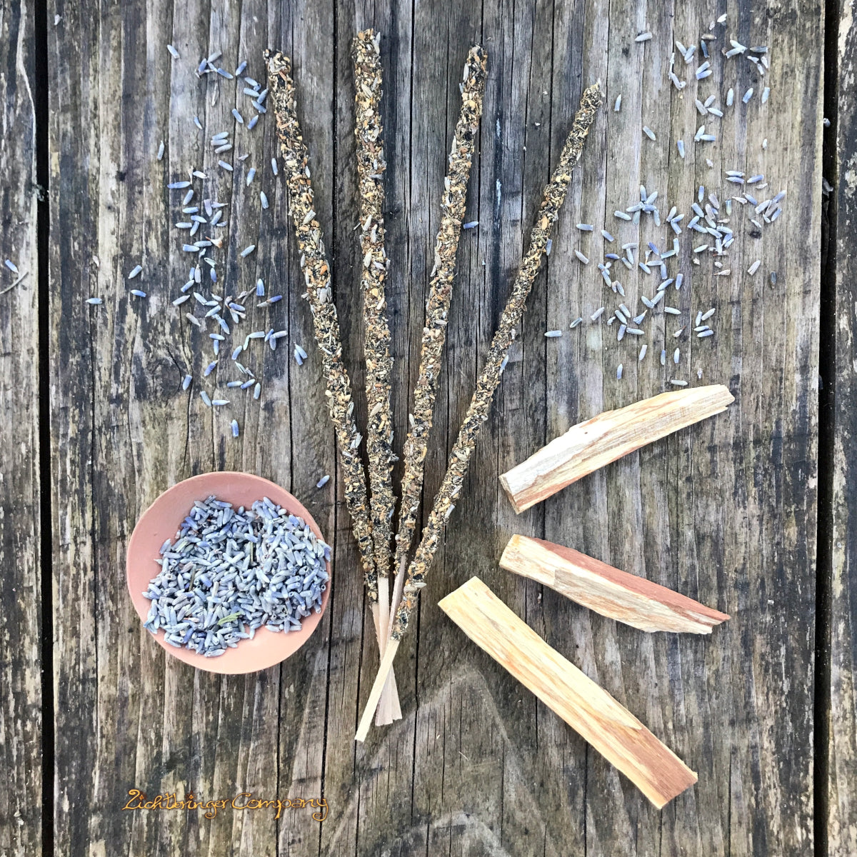Palo Santo Lavendel Räucherstäbchen - warm und umhüllend