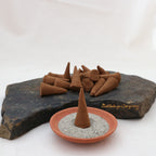Masala Räucherkegel - original indische Sorte Lemongras
