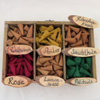 Masala Räucherkegel - original indisch verschiedene Sorten