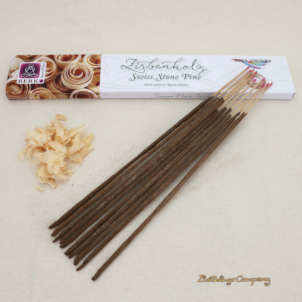 Zirbenholz Räucherstäbchen natürlich