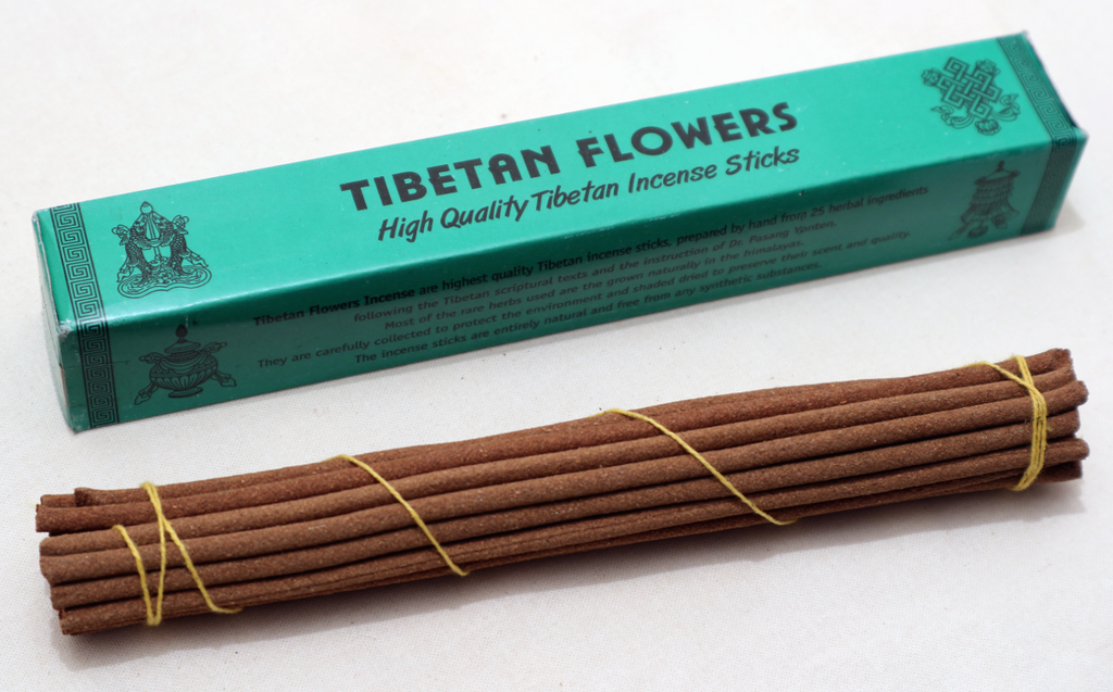 Tibetan Flowers - würzig sinnlich duftende Räucherstäbchen