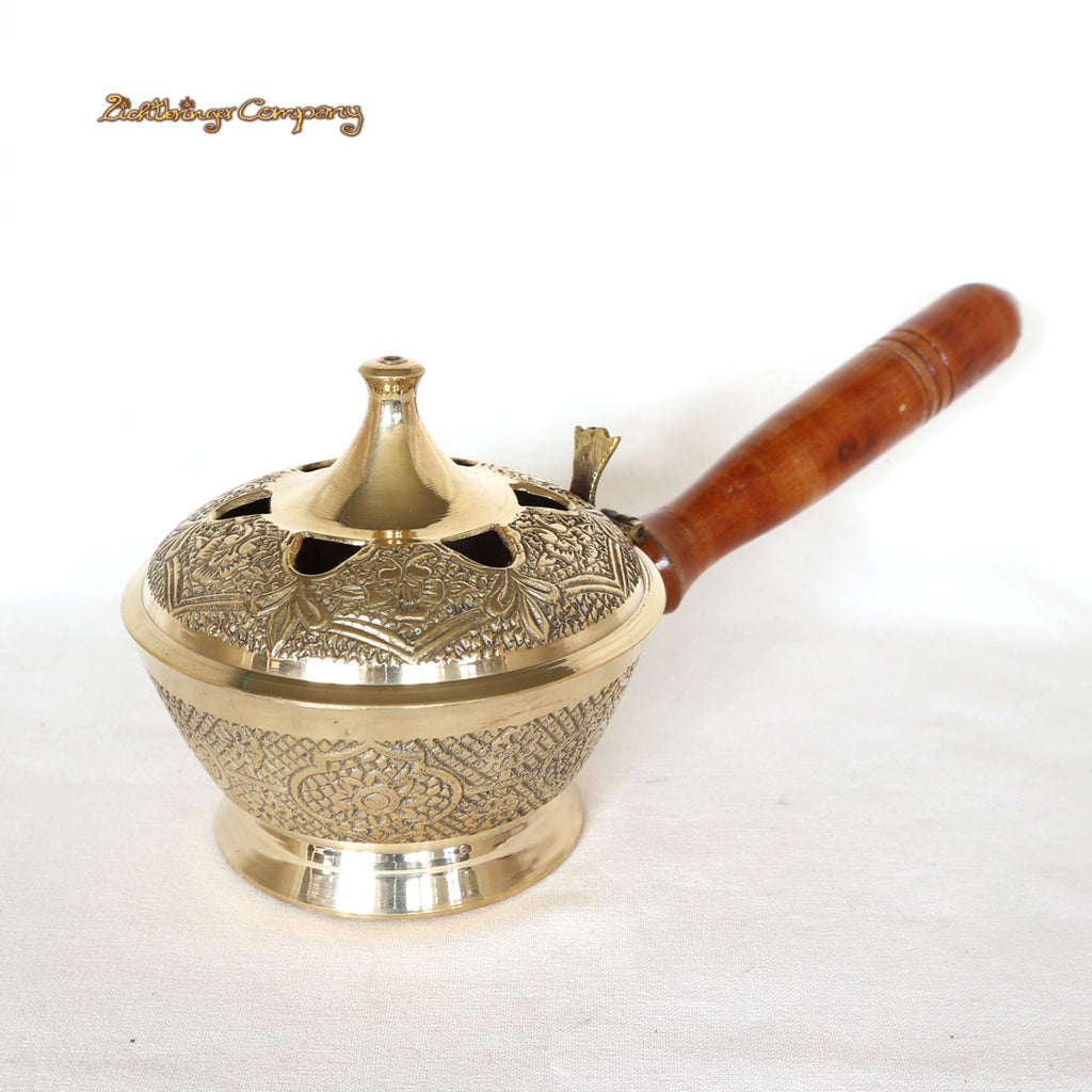 Isfahan Smoking Pan with Carrying Handle
