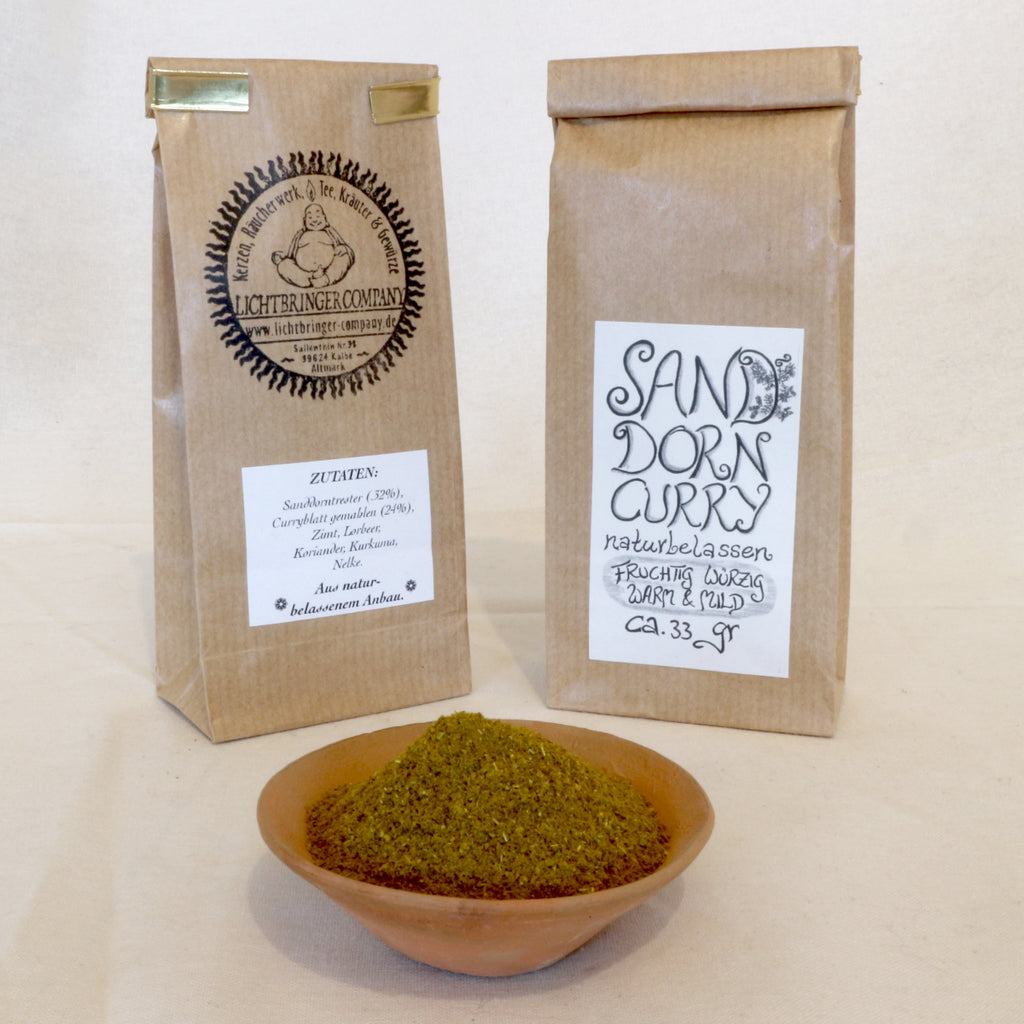 Sanddorn Curry – fruchtig würzige Curry Gewürzmischung