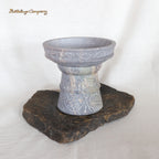Soapstone Smudging Bowl with Flower of Life