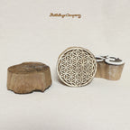 Holzstempel Blume des Lebens