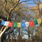 Om Mani Padme Hum - Prayer Flags