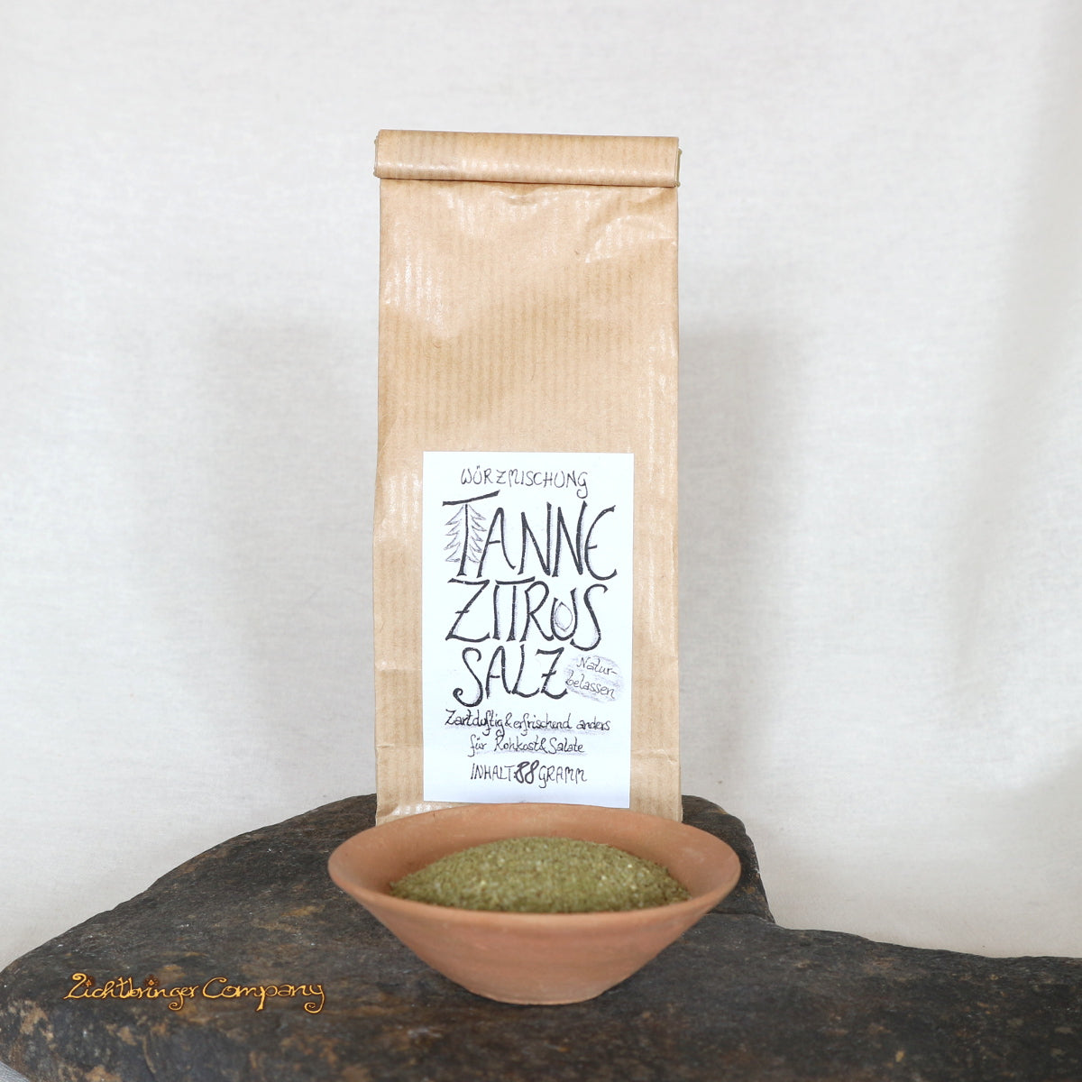 Tanne Zitrus Salz – aromatisches Kräutersalz mit Zitrusnote