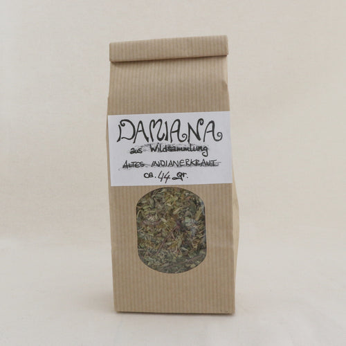 Damiana aus Wildsammlung – Kräutertee im Papier-Blockbodenbeutel von Lichtbringer Company