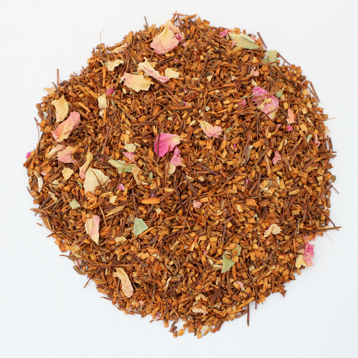 Rooibusch Rose - Teemischung – loser Rooibos Tee mit Rose für sanfte und entspannte Teemomente