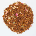 Rooibusch Tee Rose – blumige Teemischung mit Rosenblüten, Vanilleextrakt und Rosenöl