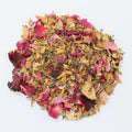 Tulsi Harmonie Kräutertee – loser Kräutertee mit Rosen und Orangenblüten für entspannte Teemomente
