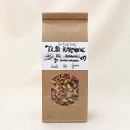 Tulsi Harmonie Kräutertee – Blütentee im Papier-Blockbodenbeutel von Lichtbringer Company