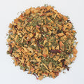 Wichtelkraut Kräuter-Früchte-Tee mit Apfel, Nanaminze, Orangenblüten, Hibiskus