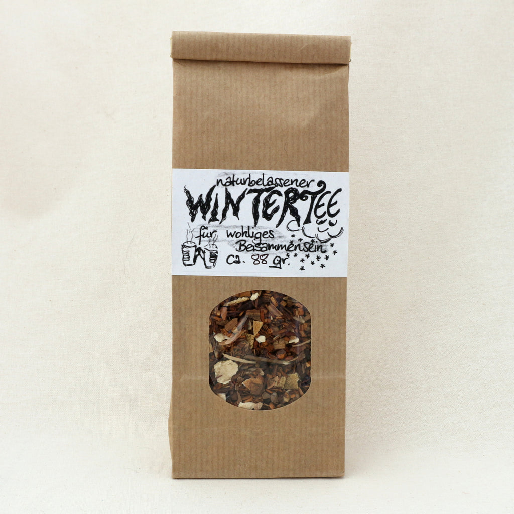 Wintertee - Gewürztee – im Papier-Blockbodenbeutel von Lichtbringer Company